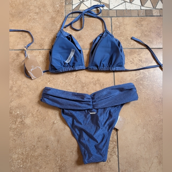 Berlook / Large / Small Blue Bikini Set - Picture 3 of 3